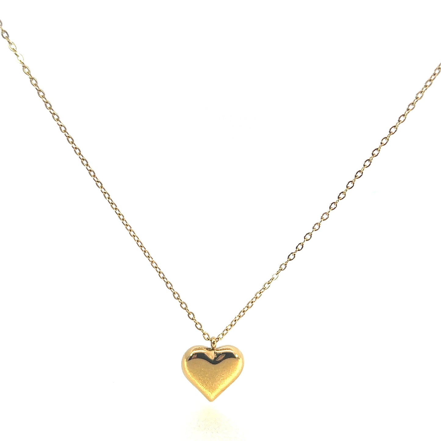 18K Gold Plated Heart Necklace