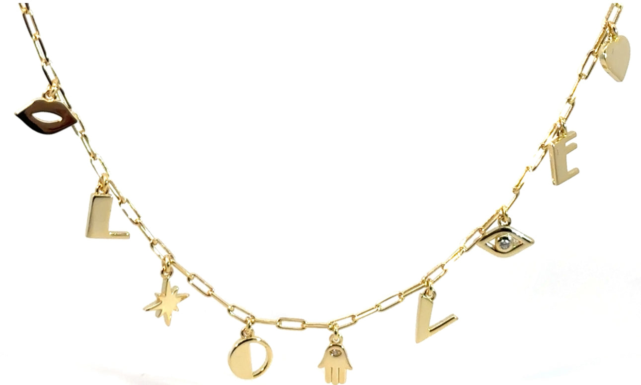 Custom Made Necklaces with Initials