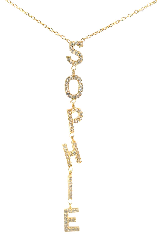 The Vertical Drop Necklace