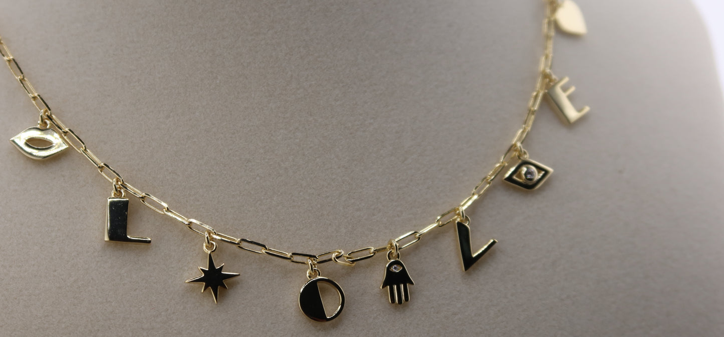 Charm Of Love Necklace