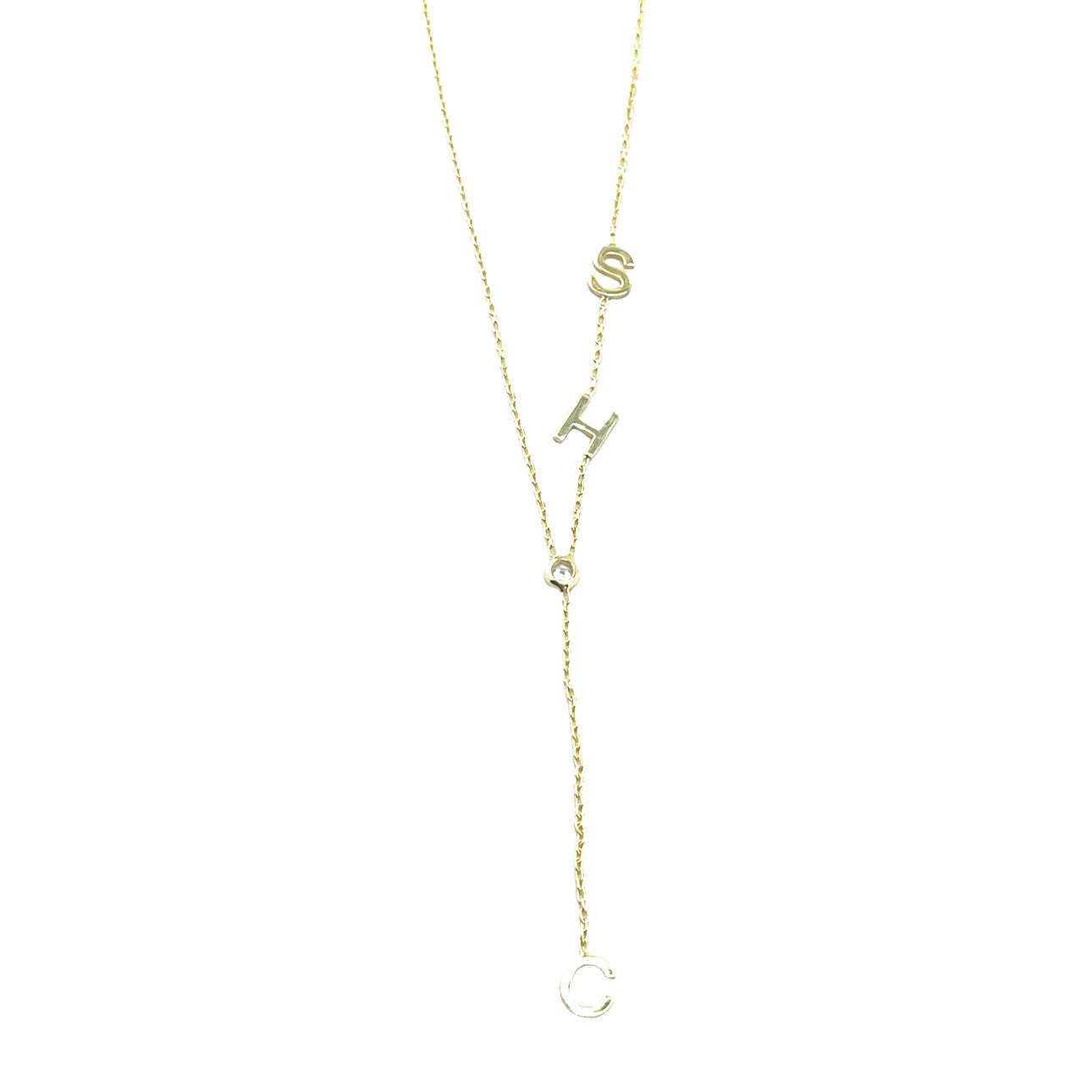 The Lariat Love Necklace