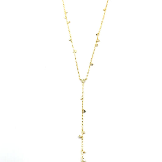 Golden Lariat Necklace